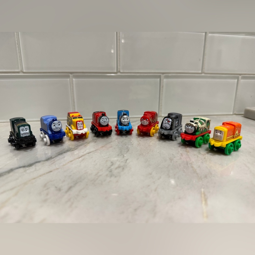 Thomas and Friends Mini Train Toy Set, set of 9 trains